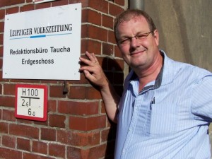 Lokalredakteur Jörg ter Vehn verläßt Taucha, Foto: R. Rädler