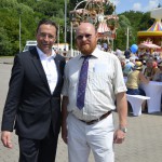 Niederlassungsleiter Wilfried Buss  und Bürgermeister Holger Schirmbeck