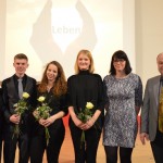 Preisträger: Georg Götzl, Alina Lörzer und Lena Alshut