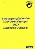  Entsorgungskalender DSD-Verpackungen 2007 - Landkreis Delitzsch 