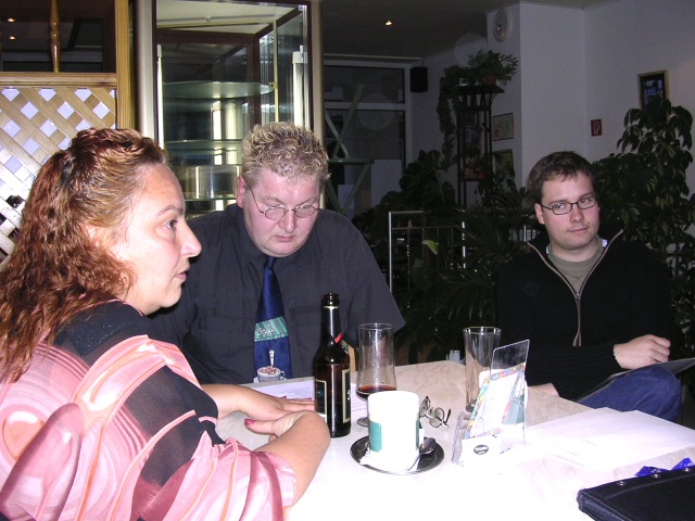 Katrin Stephan, Hans-Jürgen Rüstau und Tobias Meier